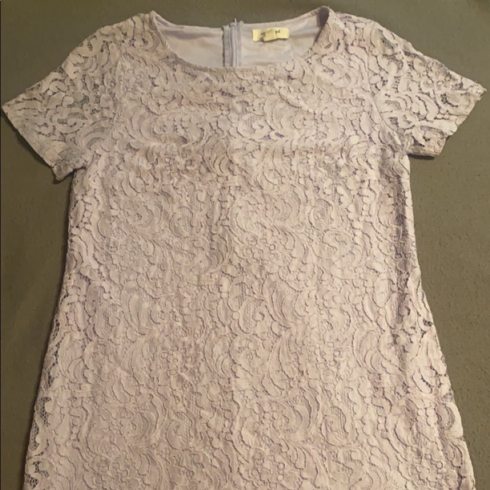 Light purple lace dress